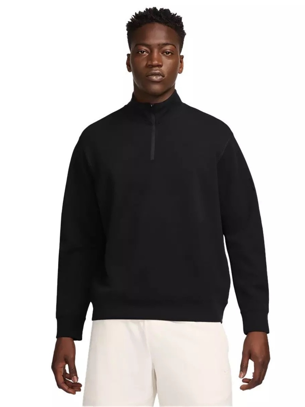 Nike Men’s Black Half-Zip Pullover Sweatshirt NWT Size S